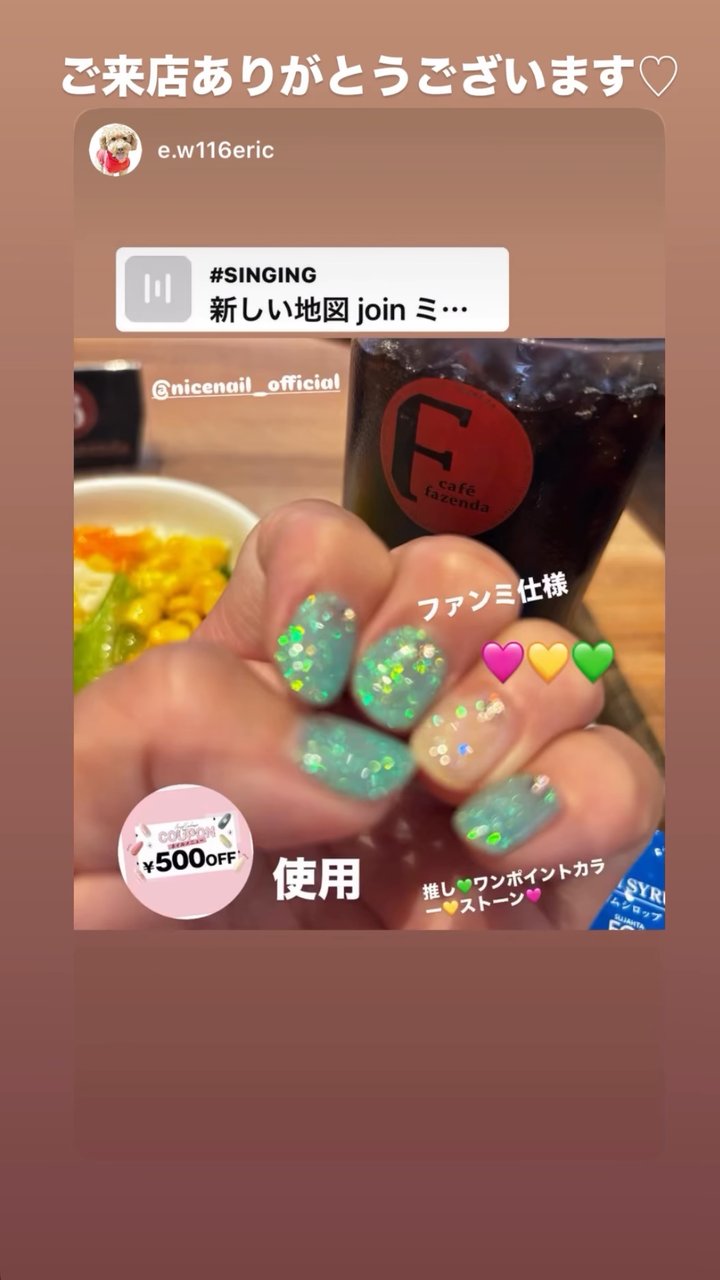 NICENAIL 西鉄久留米駅前店 西鉄久留米駅 ネイルデザイン 作品2