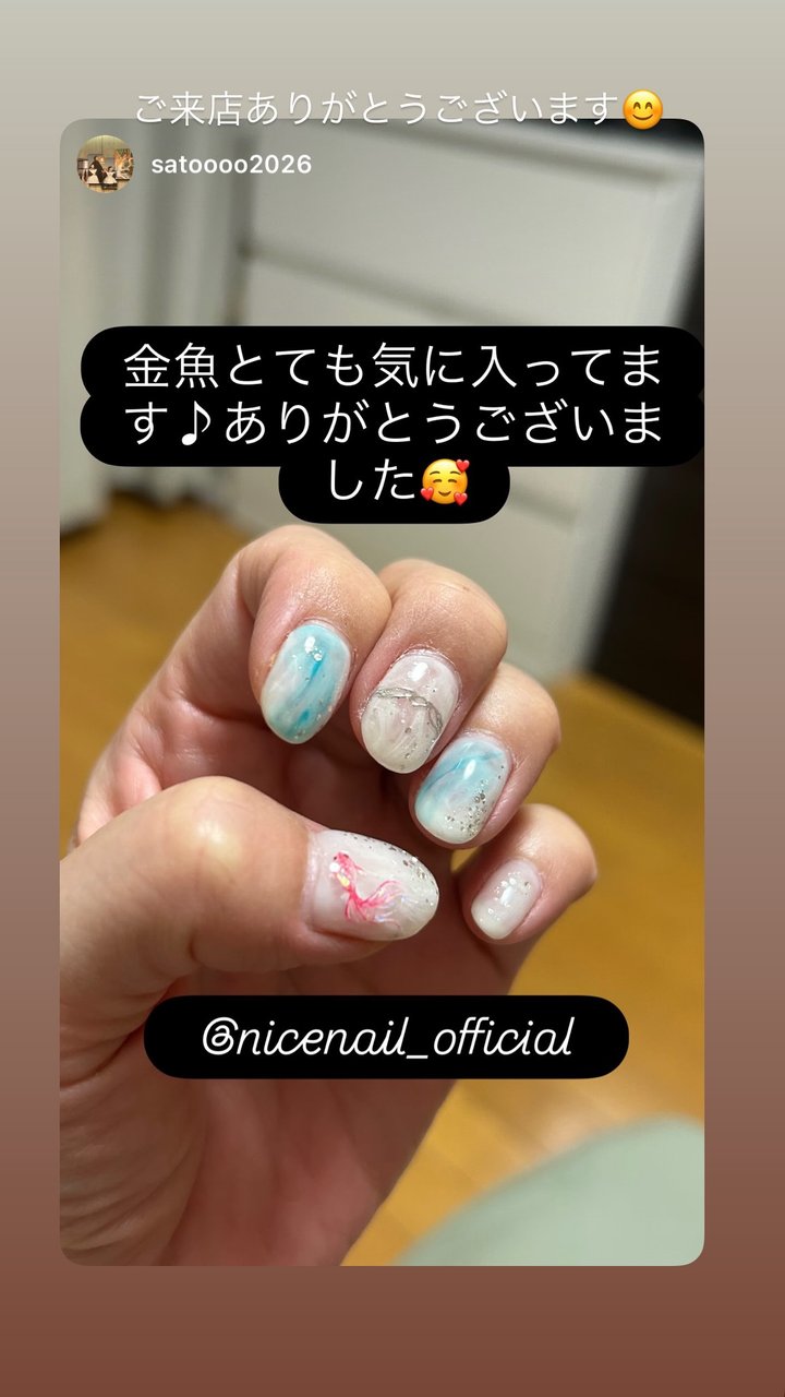NICENAIL 京阪百貨店 住道駅 ネイルデザイン 作品4