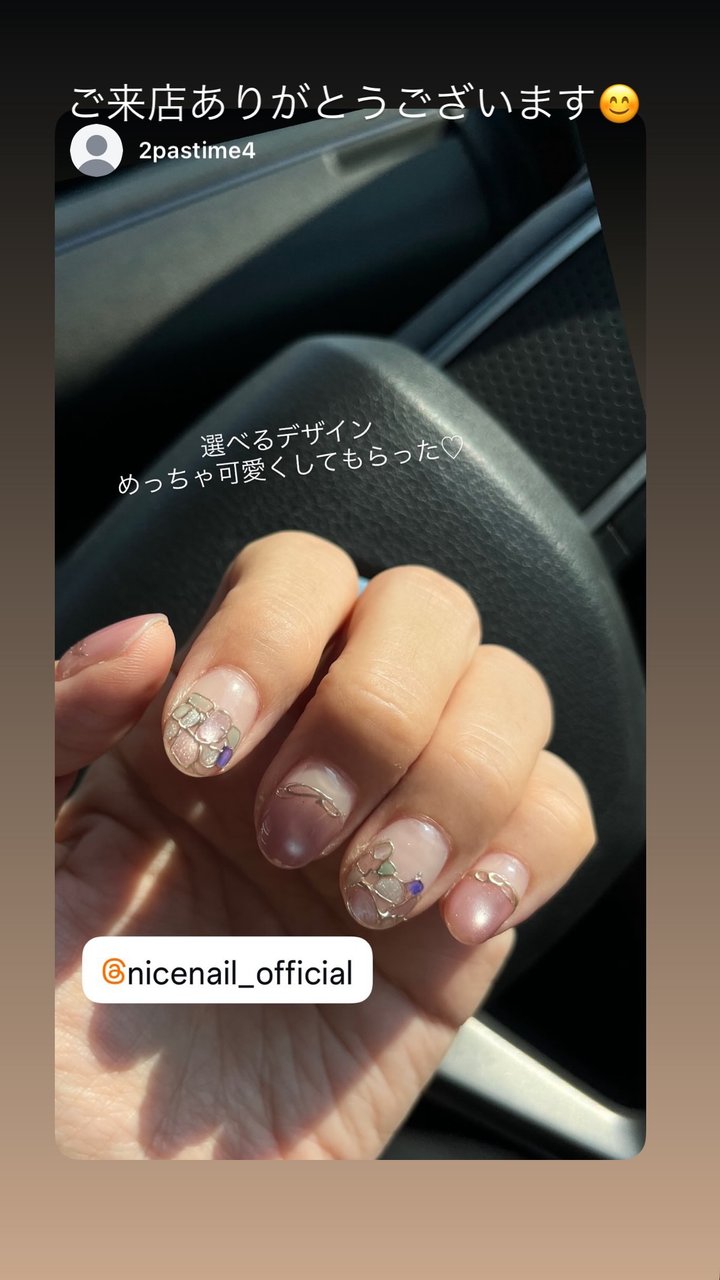 NICENAIL 近鉄ぷらっと布施店 布施駅 ネイルデザイン 作品2