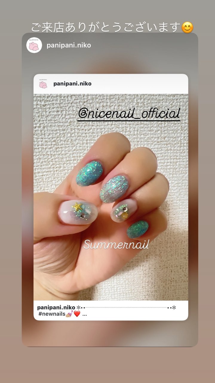 NICENAIL アクロスモール泉北原山台店 栂・美木多駅 ネイルデザイン 作品2