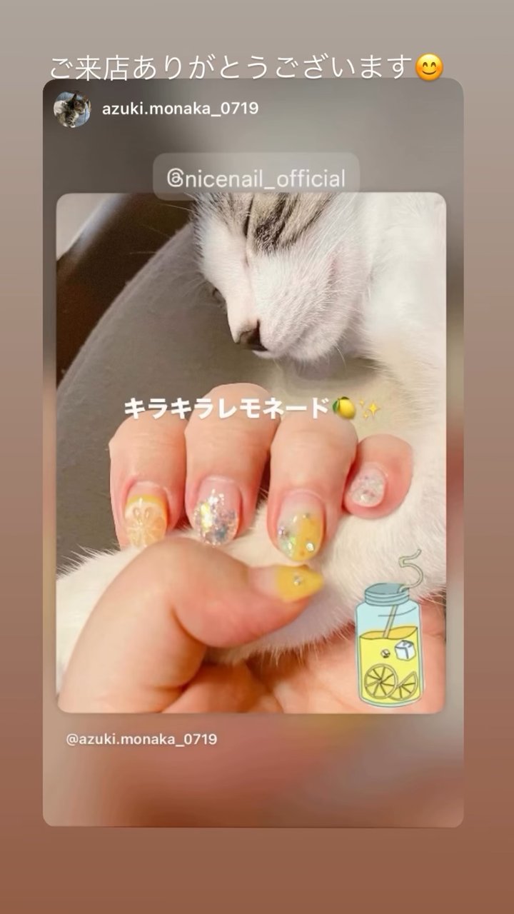 NICENAIL アクロスモール泉北原山台店 栂・美木多駅 ネイルデザイン 作品3