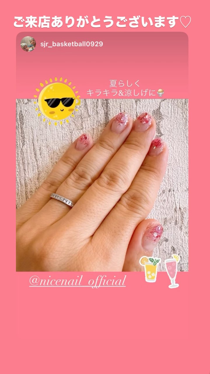 NICENAIL 堺鳳おおとりウイングス店 鳳駅 ネイルデザイン 作品1