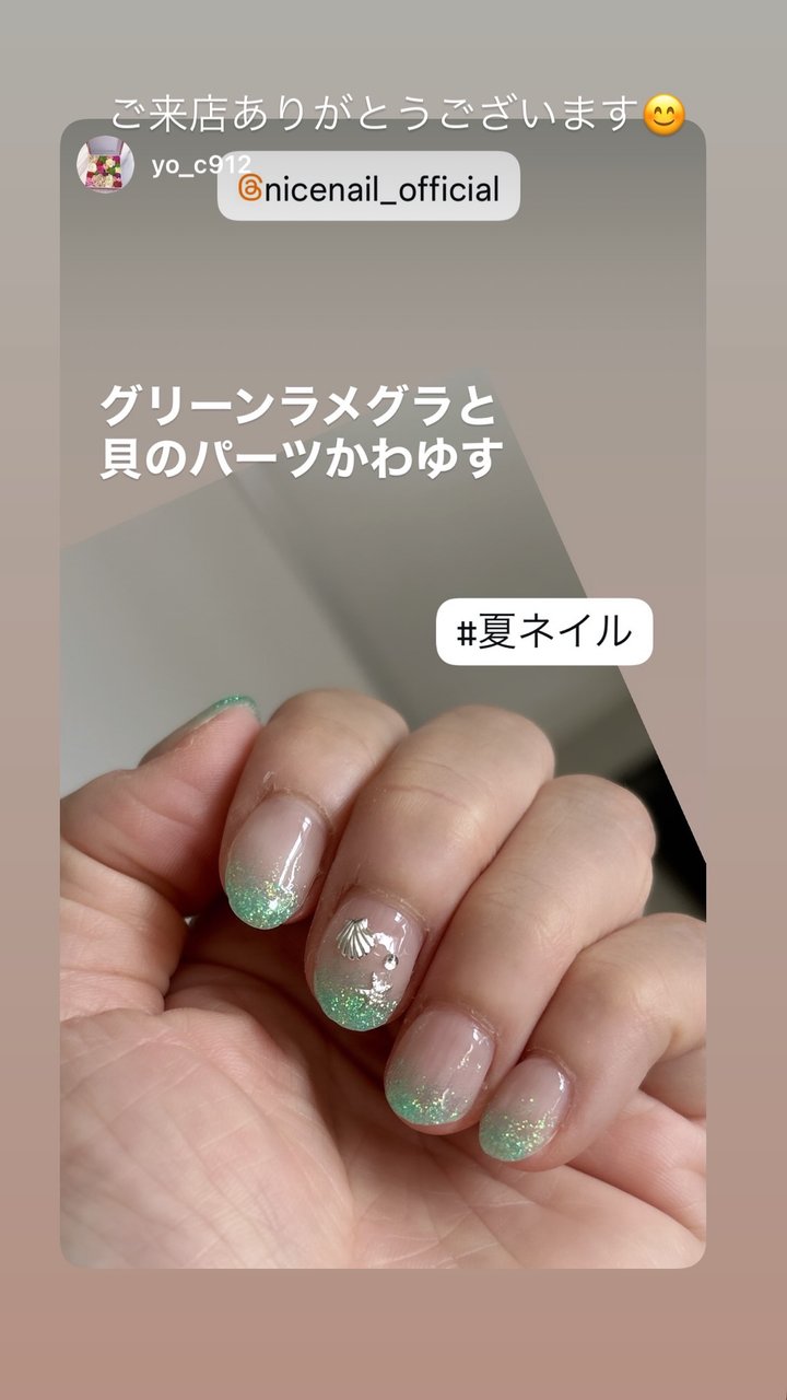 NICENAIL 近鉄ぷらっと布施店 布施駅 ネイルデザイン 作品4